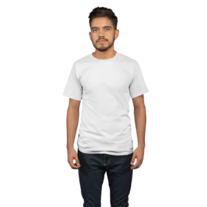 Movyor crew neck white tshirt for men