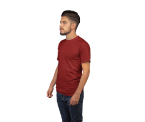 maroon_half_sleeve_tshirt_for_men